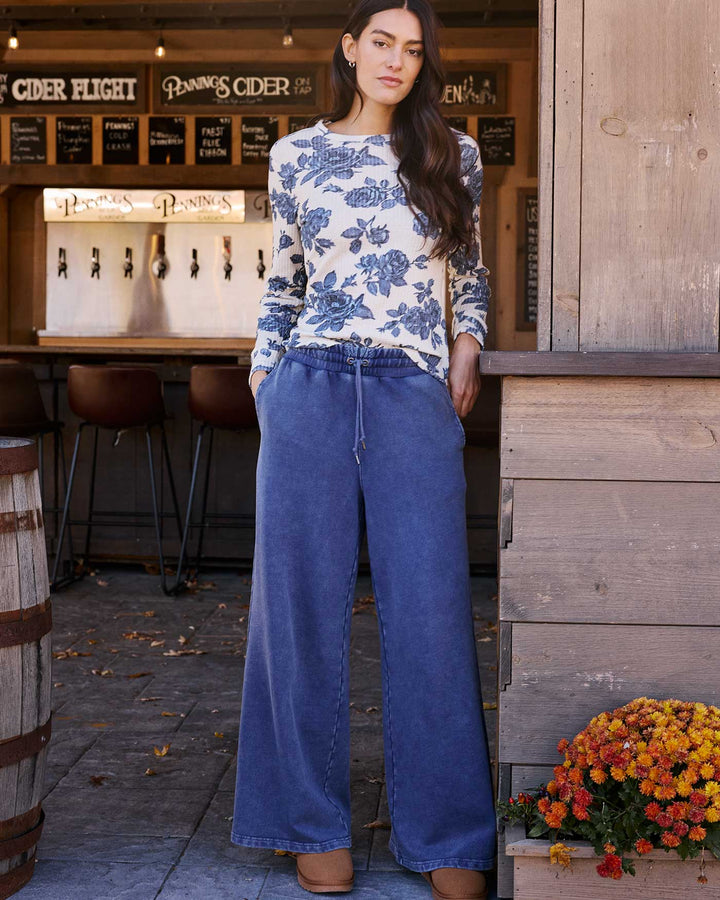 BURLEIGH DRAWSTRING TERRY PANT