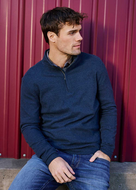 <p><strong>1/4 ZIPS & SWEATERS</strong></p>