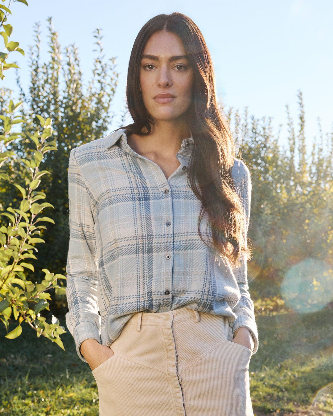 WOMEN'S HERO STRETCH FLANNEL SHIRT