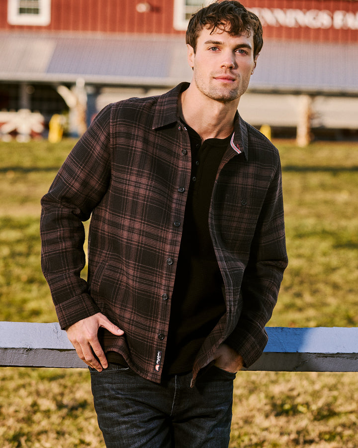 BLAKELEY WAFFLE SHIRT JACKET