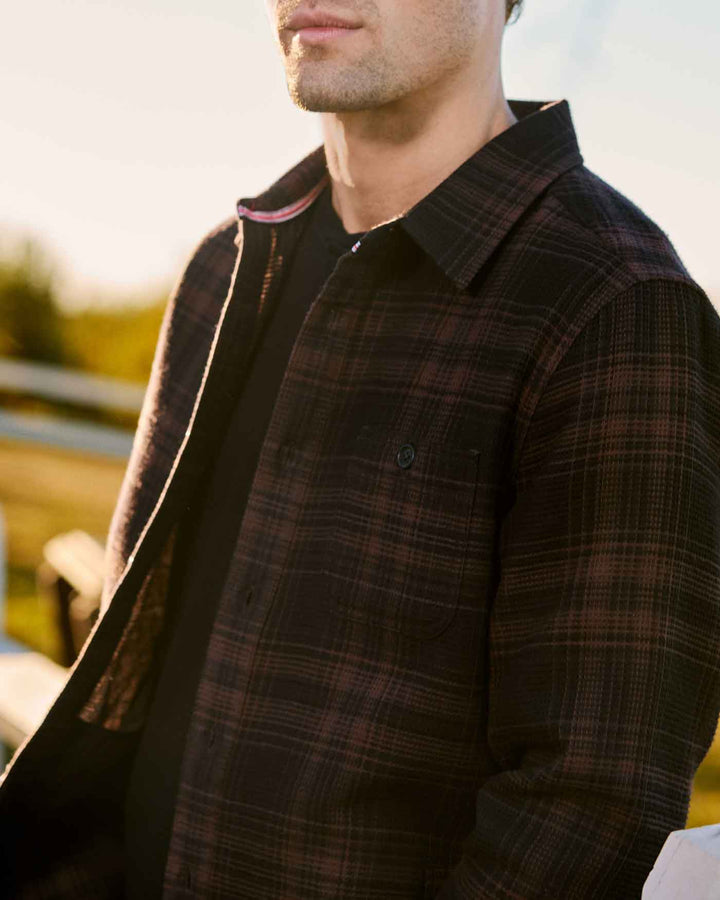 BLAKELEY WAFFLE SHIRT JACKET