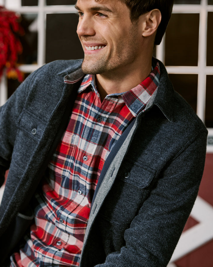 MASON FLEECE-LINED SHIRT JACKET