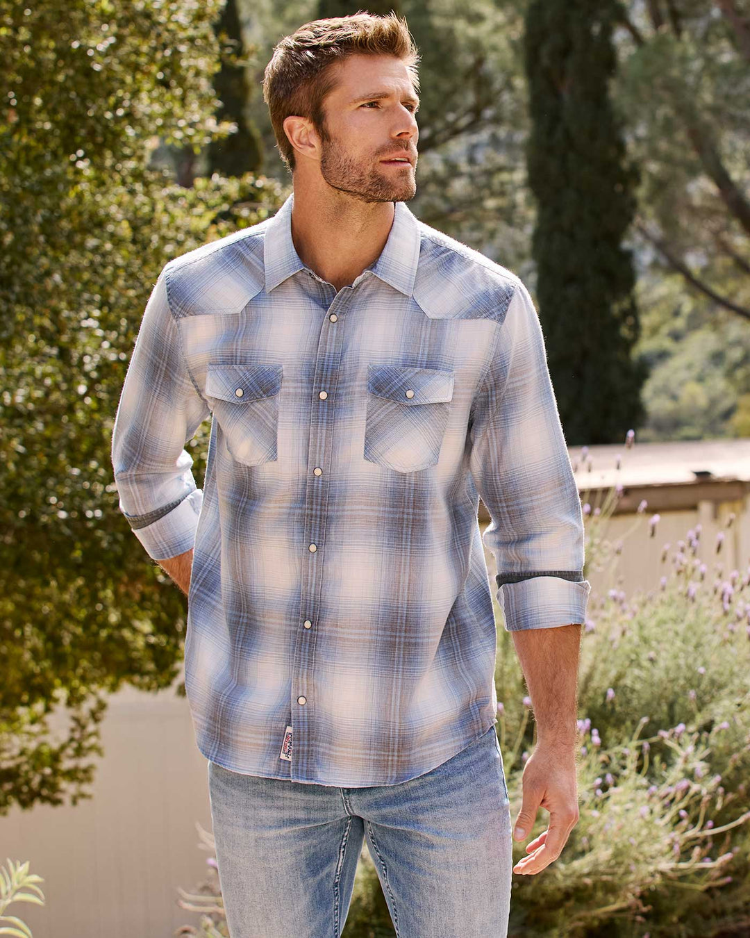 ROCKLIN VINTAGE SOFT WESTERN SHIRT