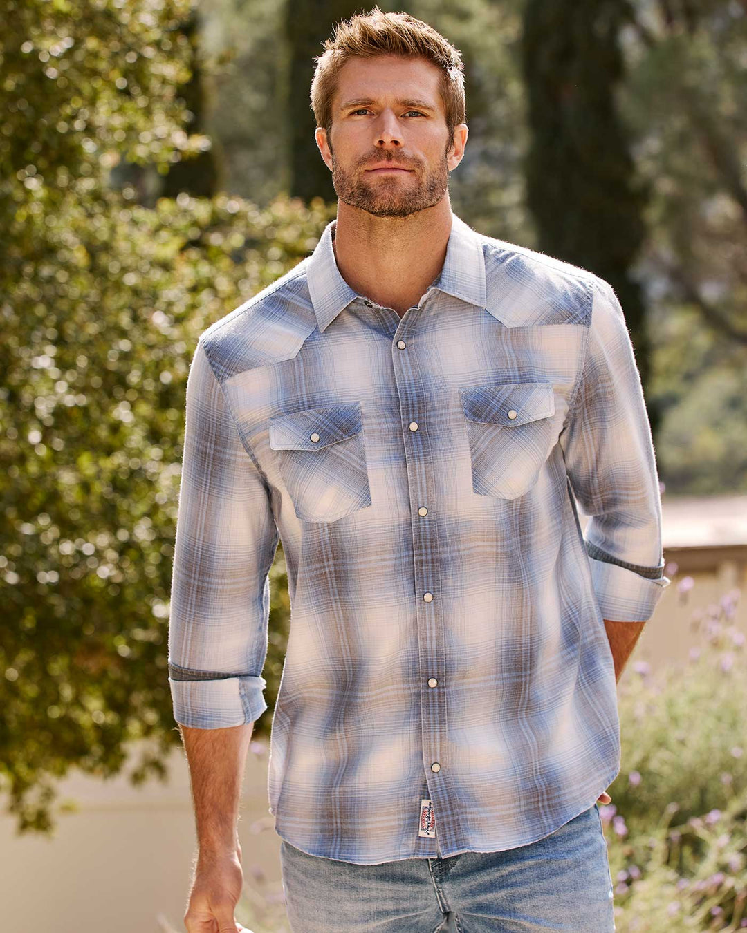 ROCKLIN VINTAGE SOFT WESTERN SHIRT