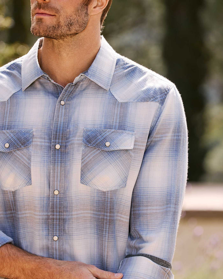 ROCKLIN VINTAGE SOFT WESTERN SHIRT