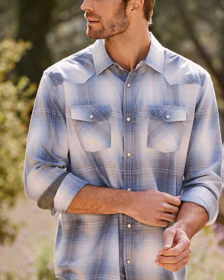 ROCKLIN VINTAGE SOFT WESTERN SHIRT