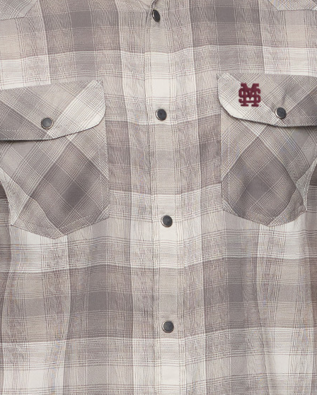 MISSISSIPPI STATE UPF PERFORMANCE WESTERN SHIRT