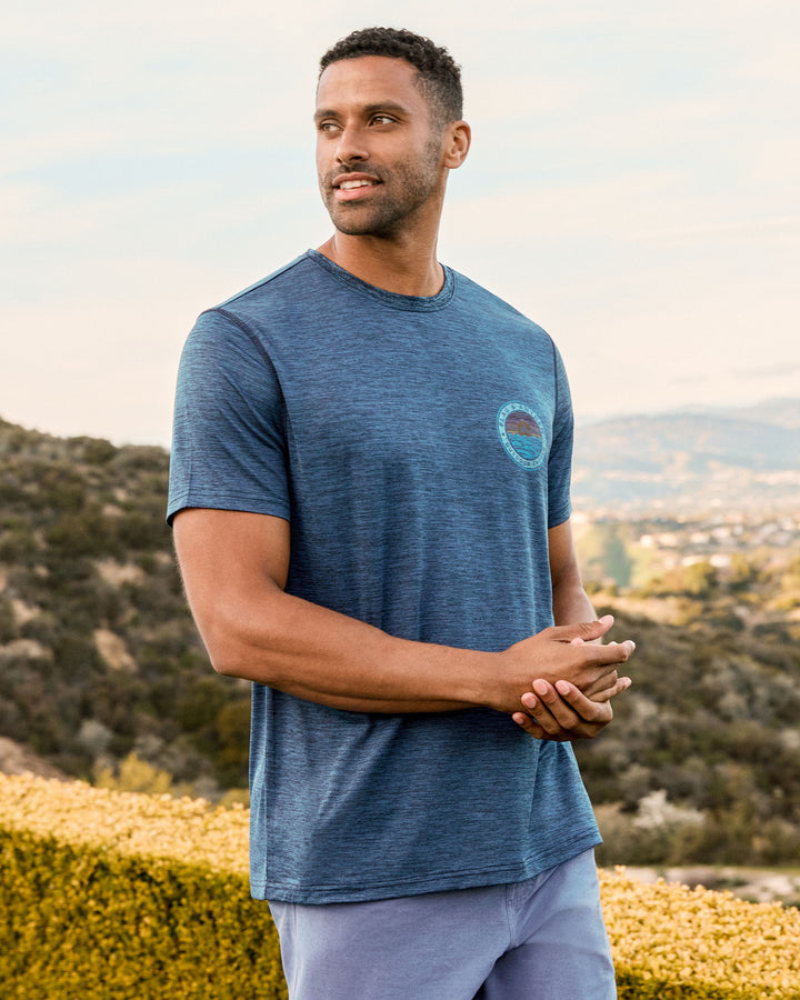 SUNSET UPF PERFORMANCE TEE