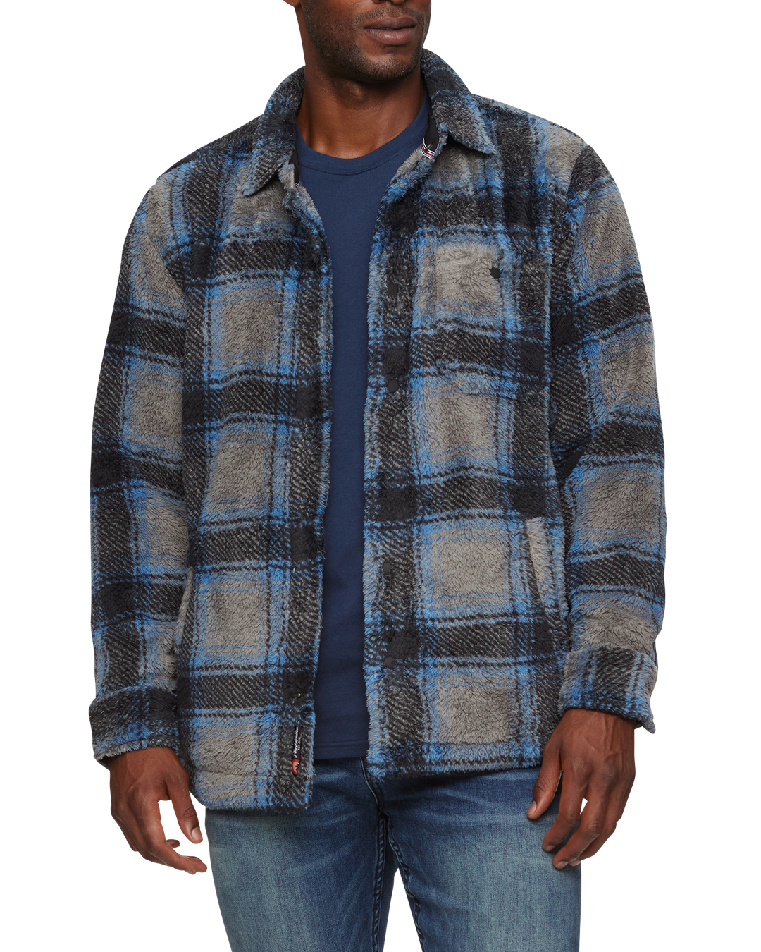 ATOKA SHAGGY SHERPA SHIRT JACKET