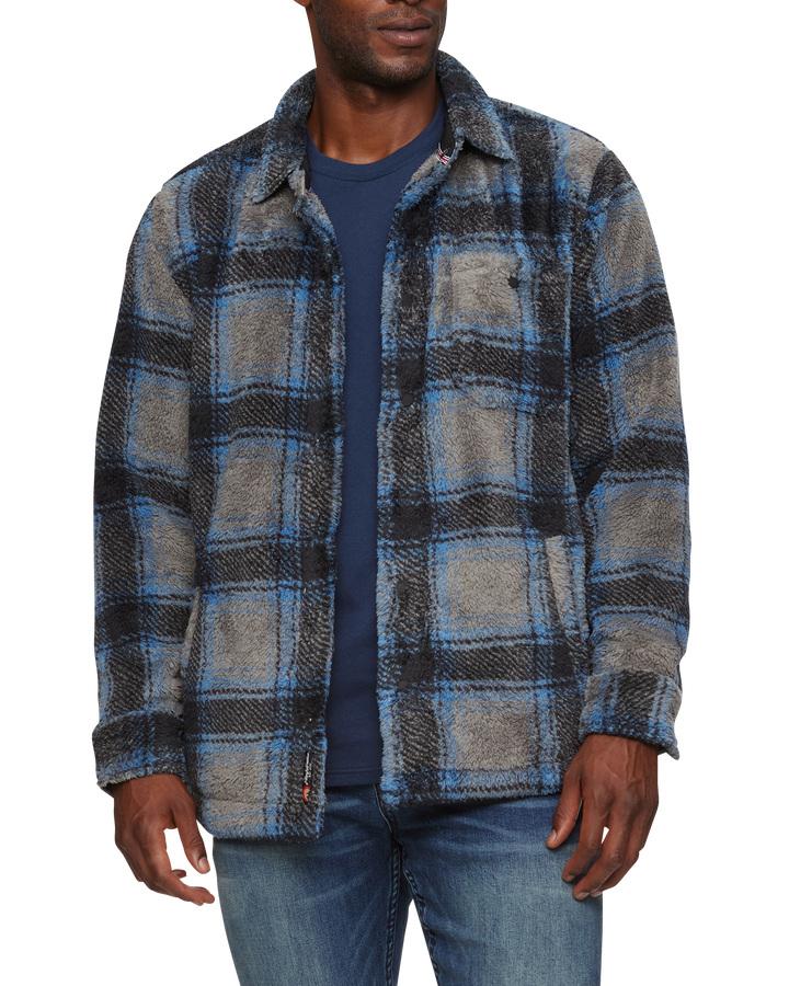 ATOKA SHAGGY SHERPA SHIRT JACKET