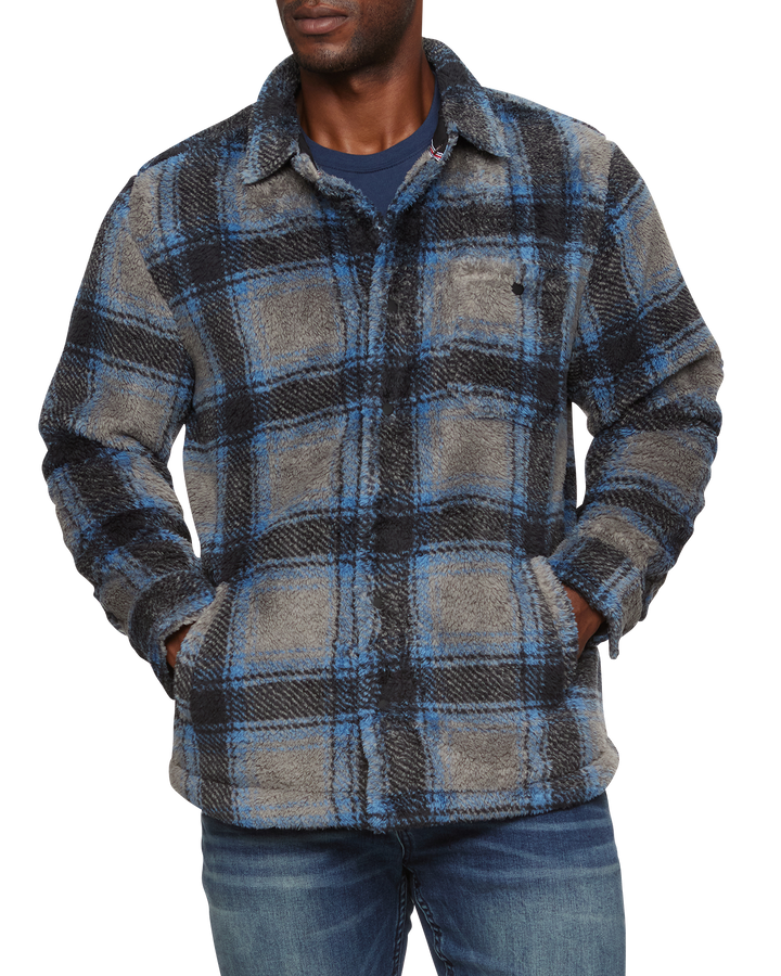 ATOKA SHAGGY SHERPA SHIRT JACKET