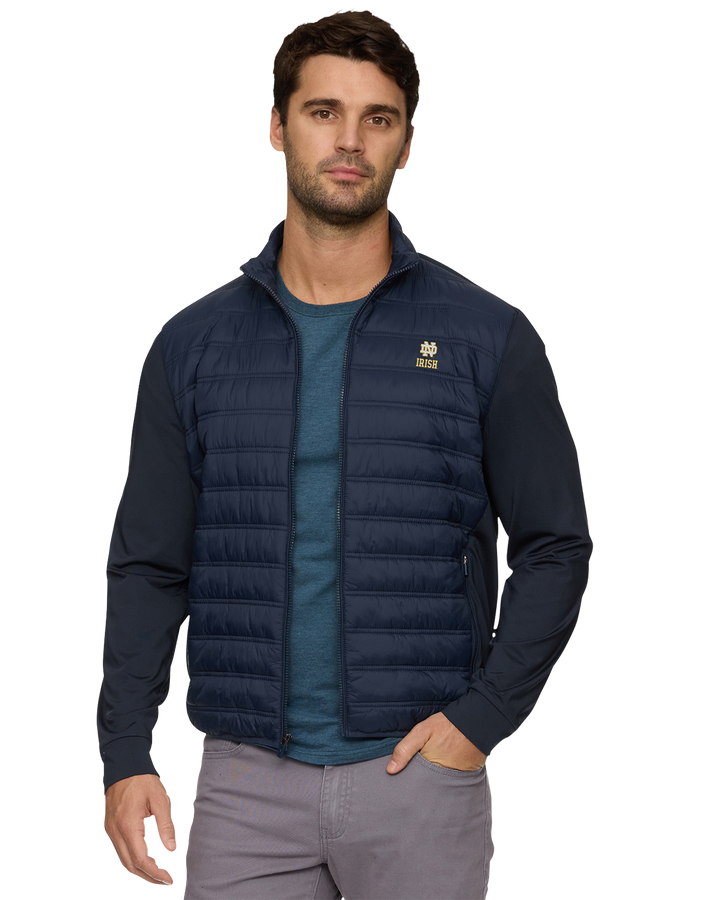 NOTRE DAME MOVEMENT PUFFER JACKET