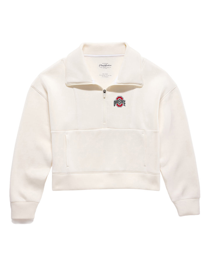 OHIO STATE SUPER SOFT SCUBA 1/2-ZIP