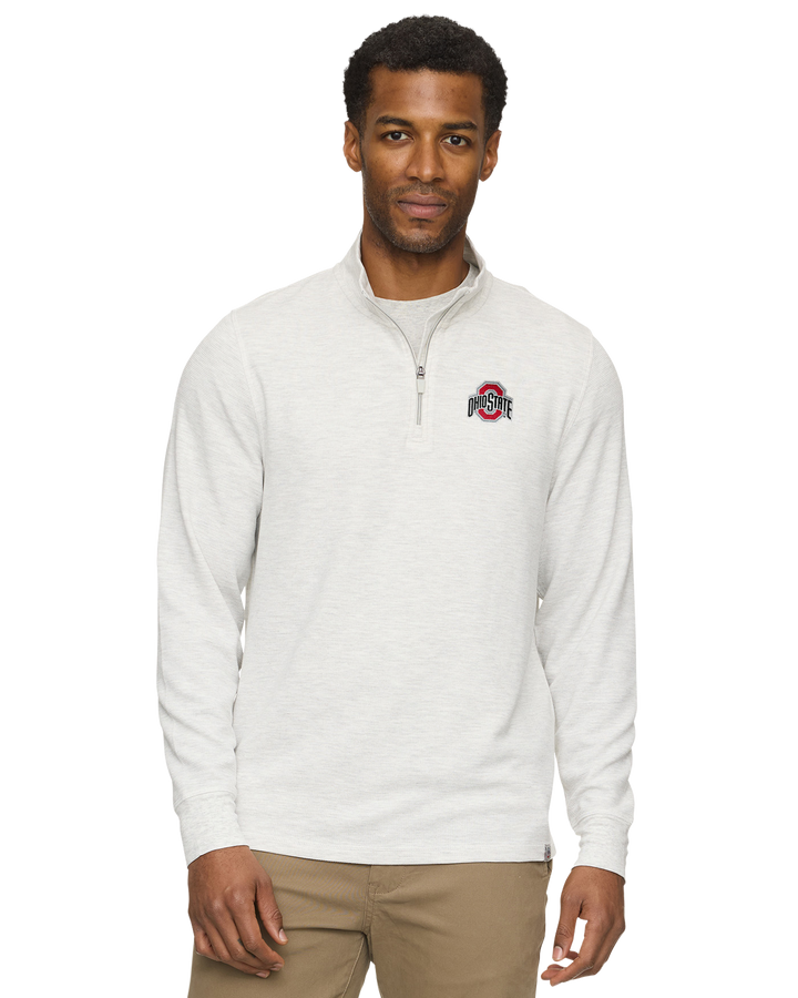 OHIO STATE SUMMIT SUPER SOFT 1/4-ZIP
