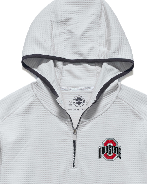 OHIO STATE LEGACY PERFORMANCE 1/4-ZIP HOODIE