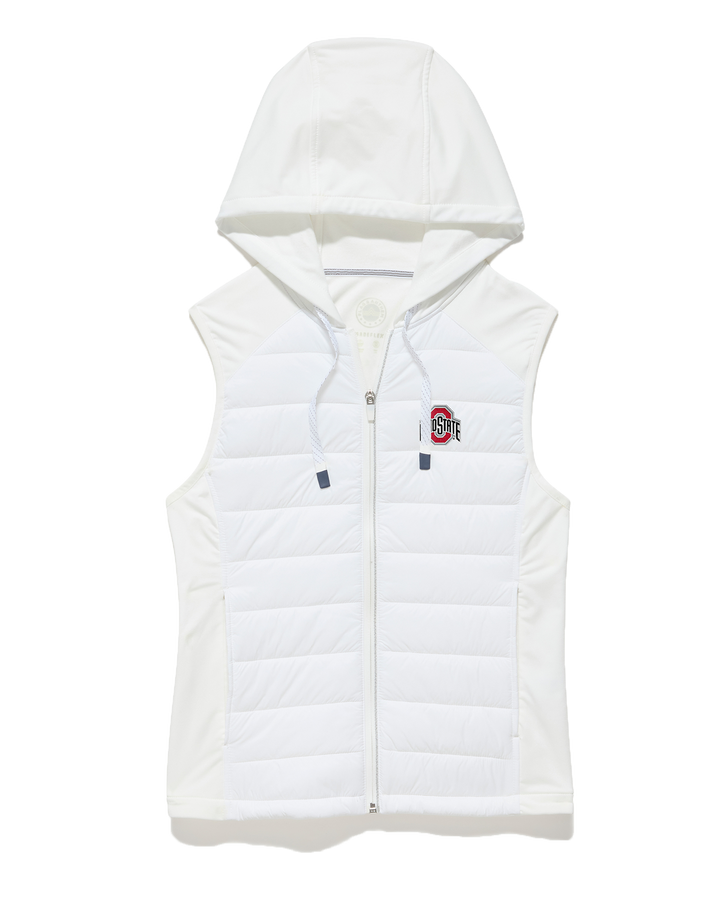 OHIO STATE MOVEMENT PERFORMANCE HOODED PUFFER VEST