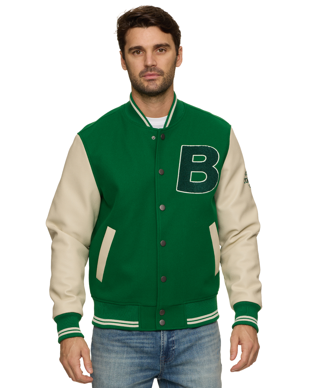 TGL BOSTON COMMON GOLF LETTERMAN JACKET