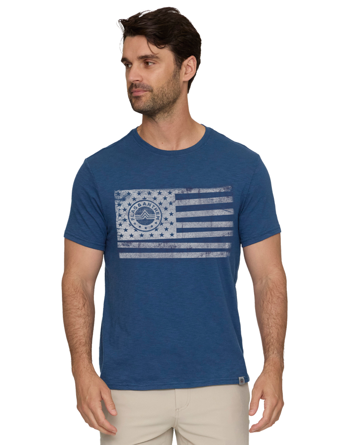 CORE FLAG SLUB TEE