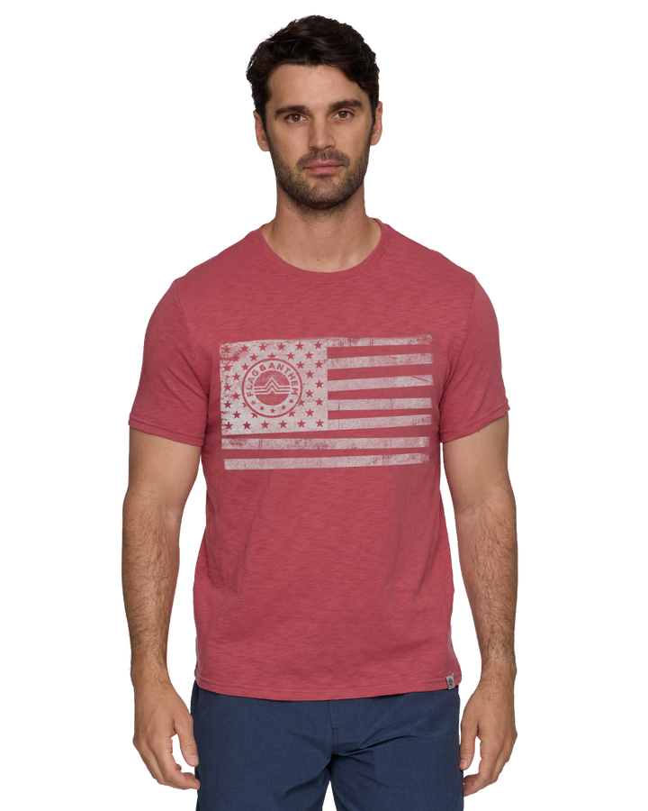 CORE FLAG SLUB TEE