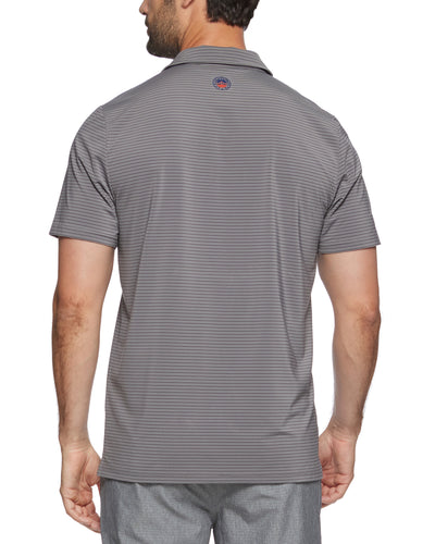 MADEFLEX brrrº STRIPED PERFORMANCE POLO