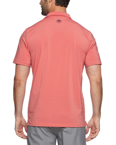 MADEFLEX brrrº STRIPED PERFORMANCE POLO