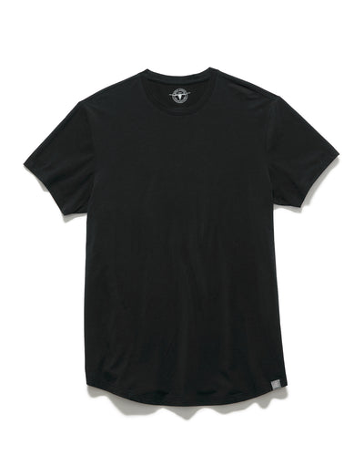 DUKE CURVED HEM TEE