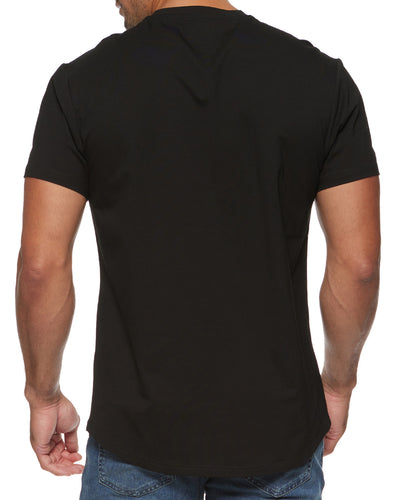 DUKE CURVED HEM TEE