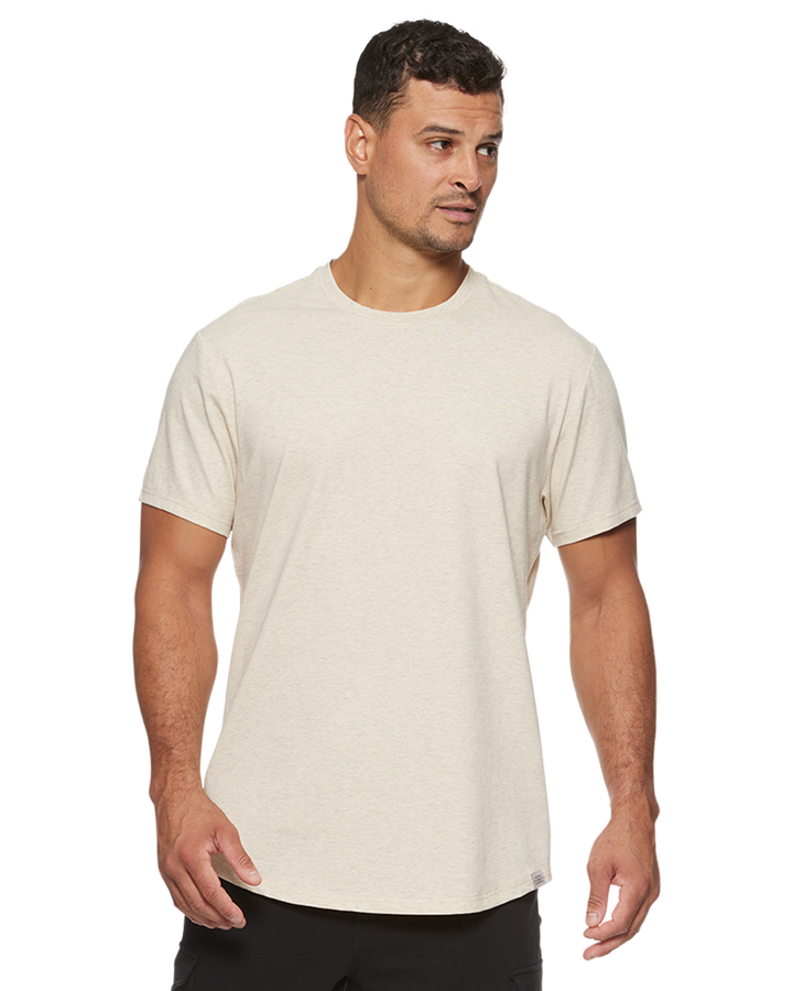 DUKE CURVED HEM TEE