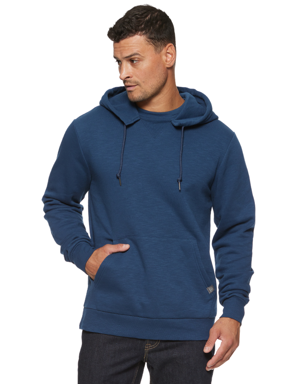 CARSON SPLIT NECK HOODIE