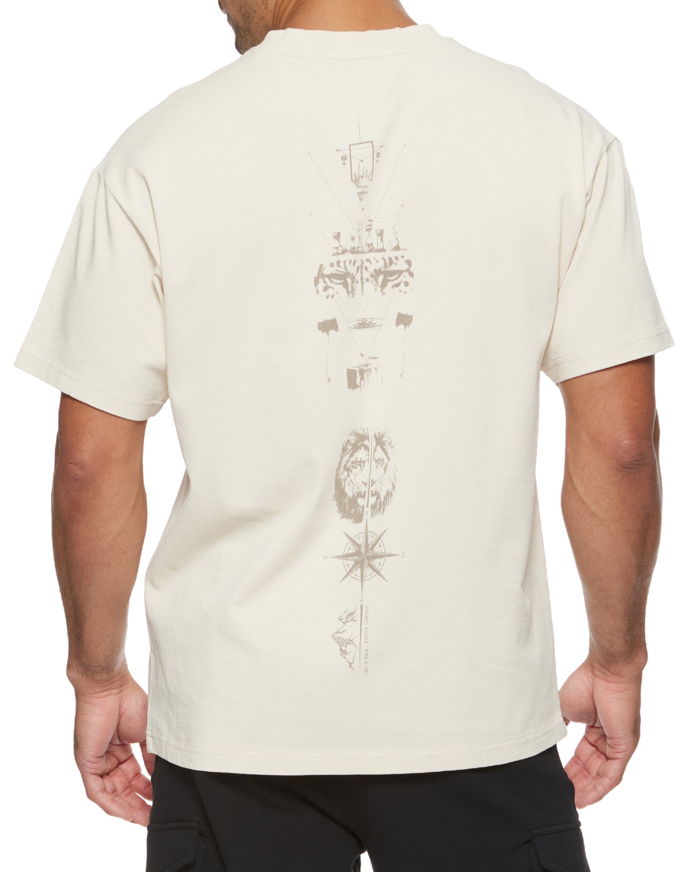 CMC TATTOO OVERSIZED TEE