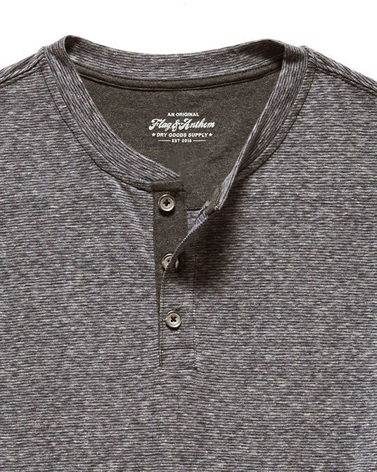 BISCOE STRIPED HENLEY