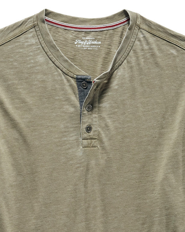 CHATHAM VINTAGE SOFT HENLEY