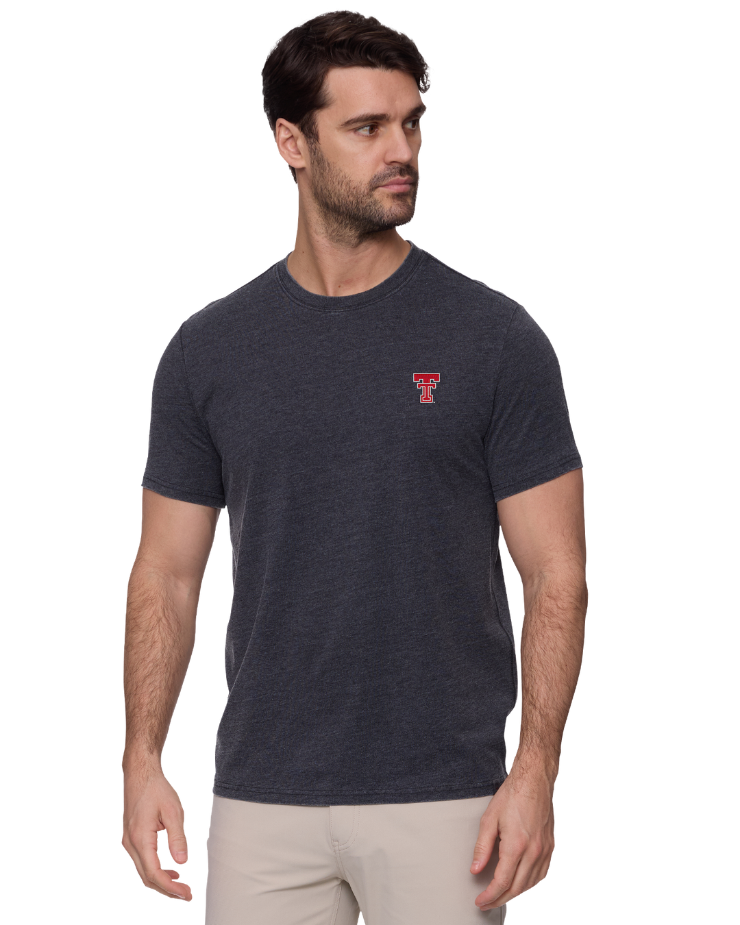 TEXAS TECH DREWSVILLE BURNOUT CREWNECK TEE