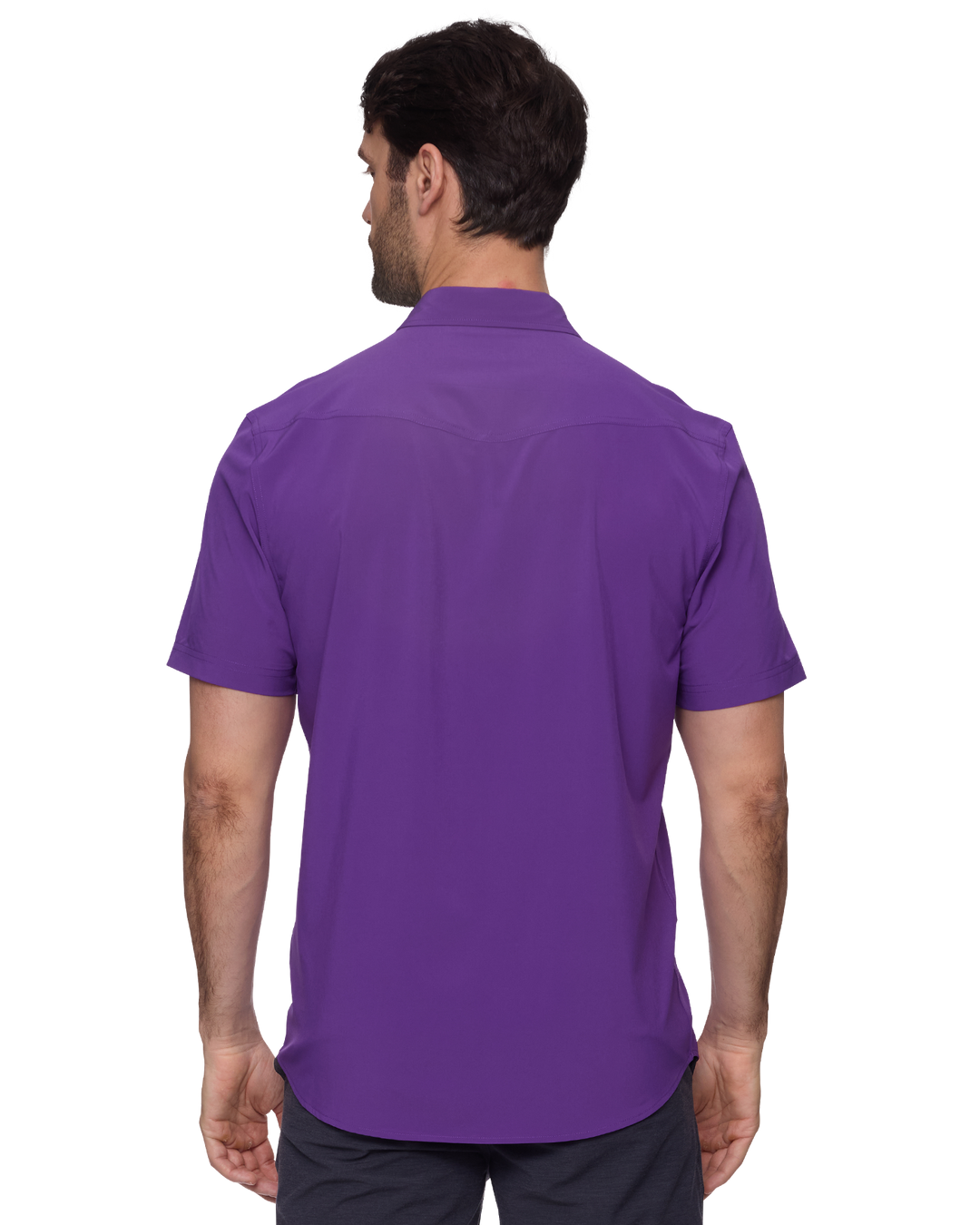 LSU UPF PERFORMANCE SS WESTERN SHIRT