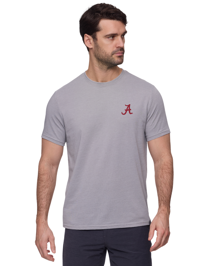 ALABAMA DREWSVILLE BURNOUT CREWNECK TEE