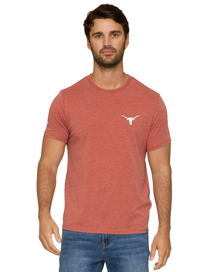 TEXAS DREWSVILLE BURNOUT CREWNECK TEE