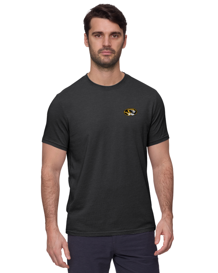 MIZZOU DREWSVILLE BURNOUT CREWNECK TEE