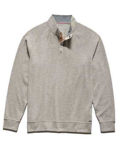 HERO TEXTURED KNIT 1/4-SNAP PULLOVER