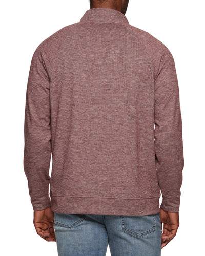 HERO TEXTURED STRETCH 1/4-SNAP PULLOVER