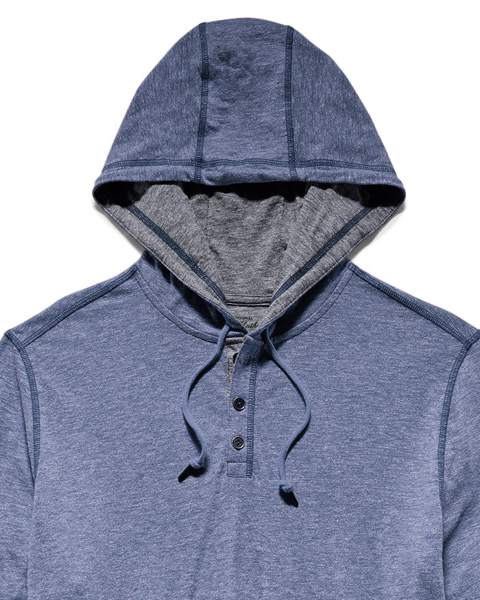 ABINGTON SLUB HOODED HENLEY