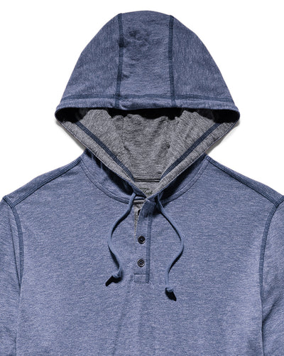 ABINGTON SLUB HOODED HENLEY