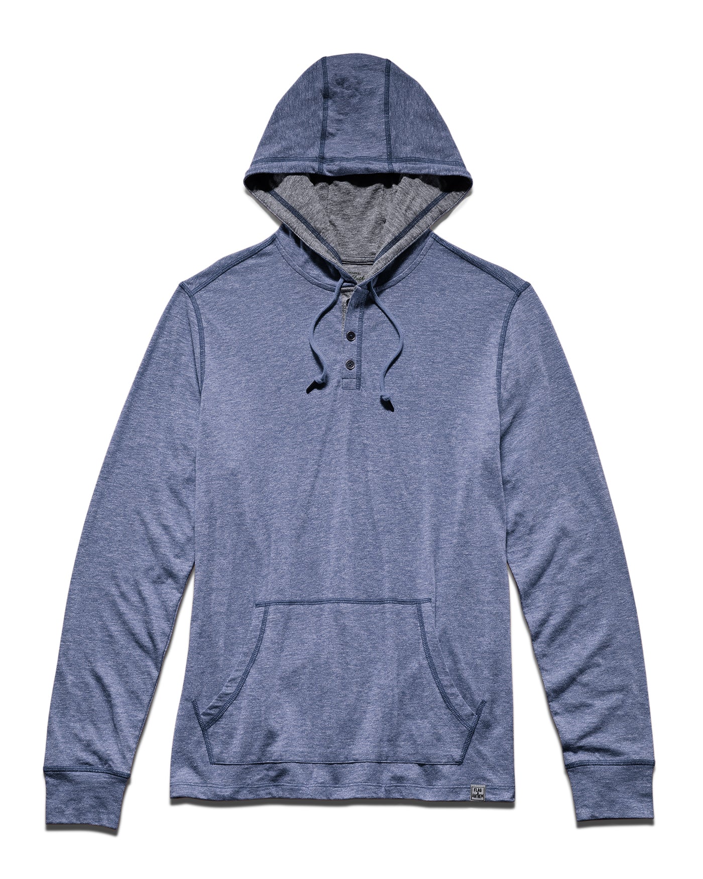 ABINGTON SLUB HOODED HENLEY
