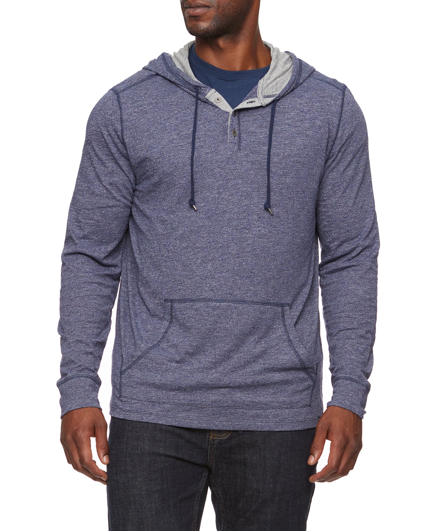 ABINGTON SLUB HOODED HENLEY