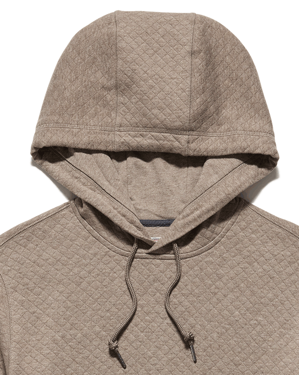 BRADNER SUPER-SOFT QUILTED HOODIE
