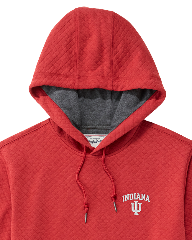 INDIANA BRADNER SUPER SOFT QUILTED HOODIE