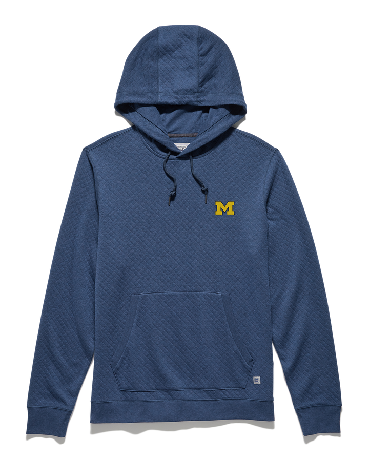 MICHIGAN BRADNER SUPER SOFT QUILTED HOODIE