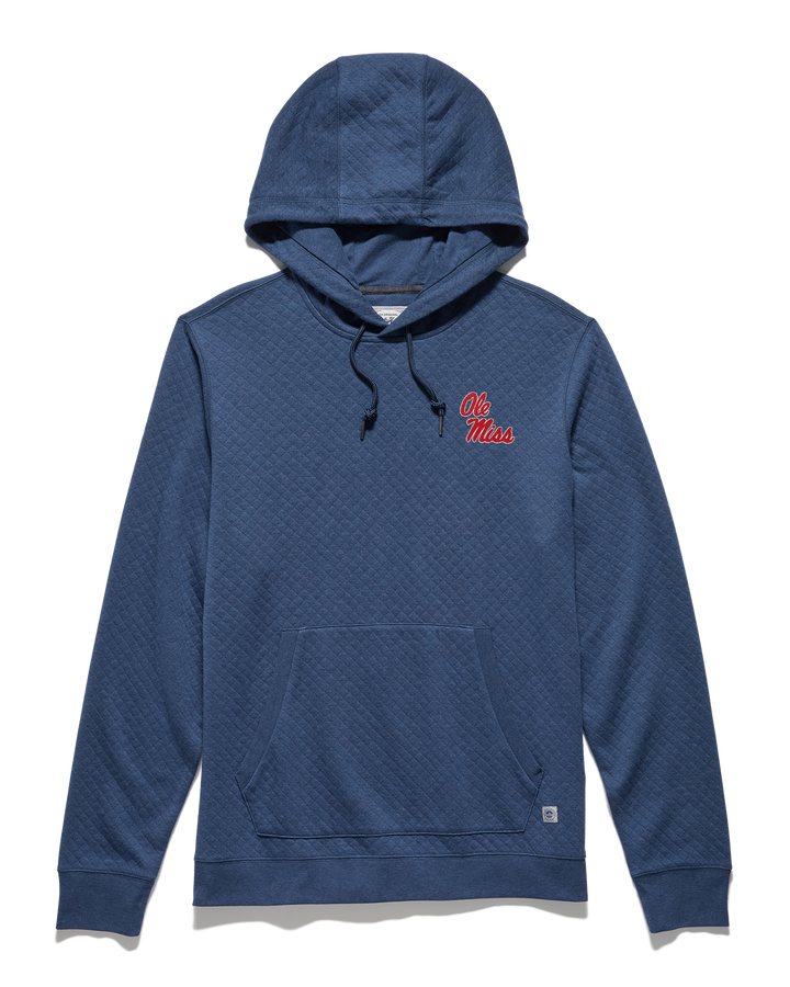 OLE MISS BRADNER SUPER-SOFT QUILTED HOODIE