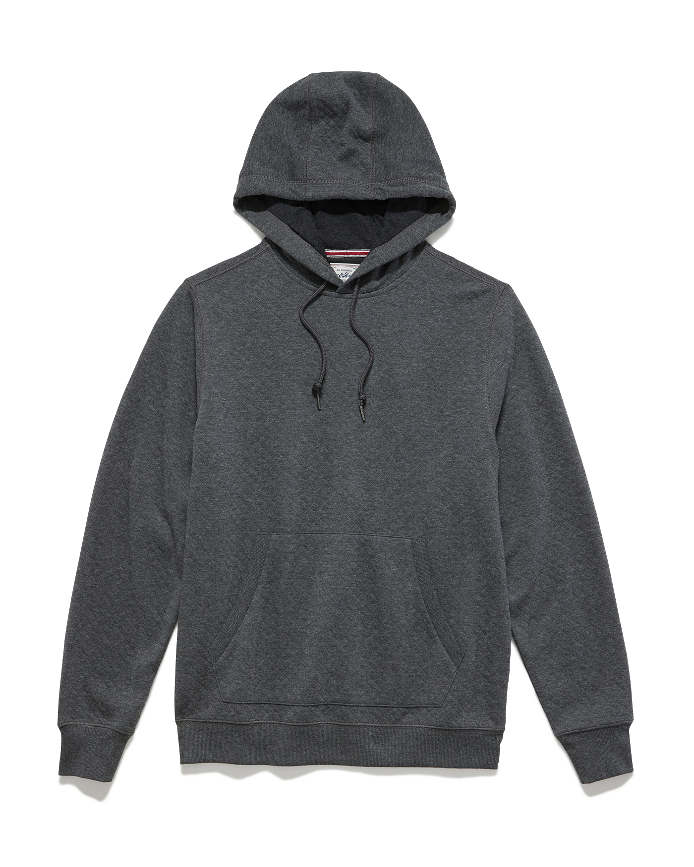 Quilted hooded sweatshirt mens on sale