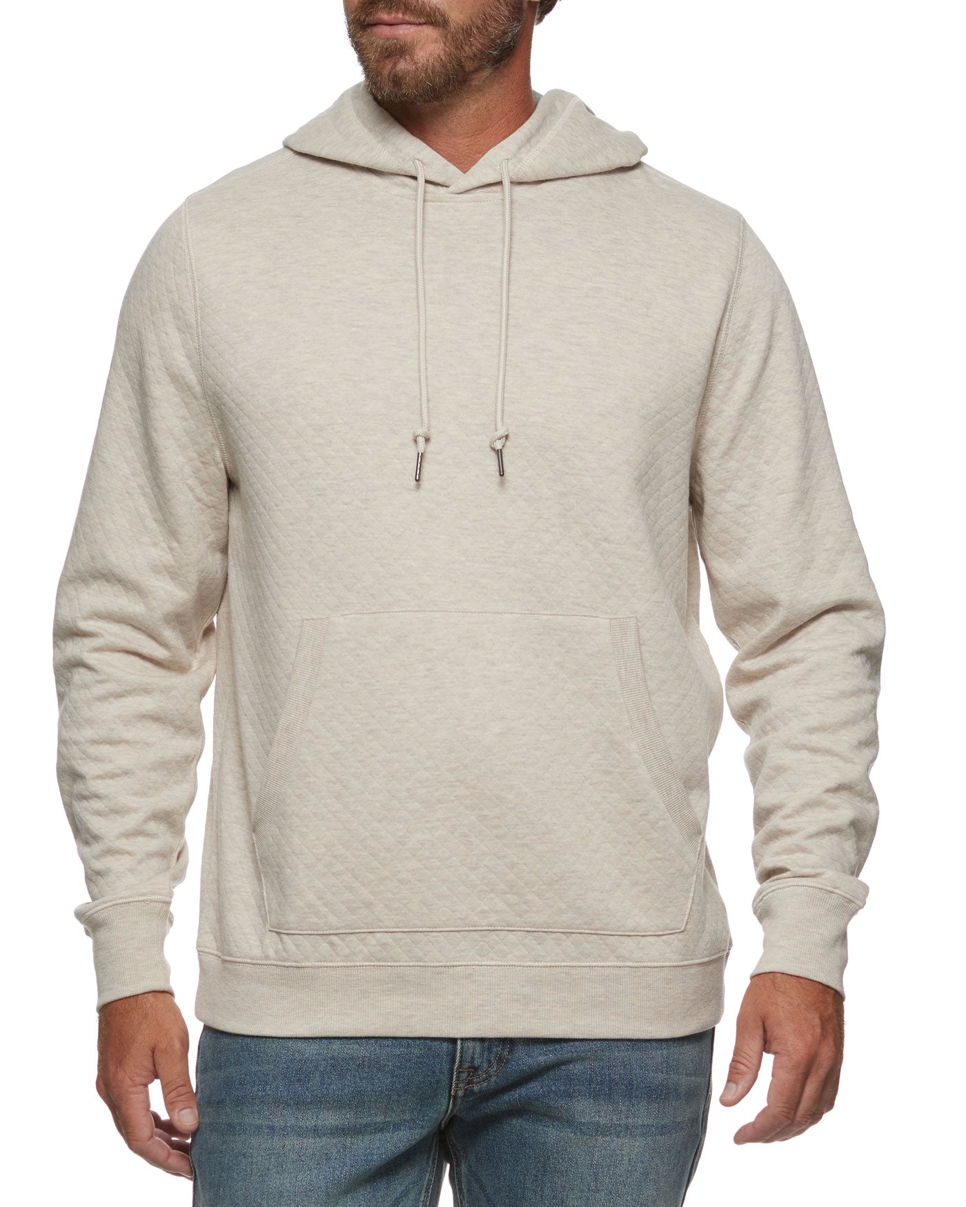 BRADNER SUPER-SOFT QUILTED HOODIE