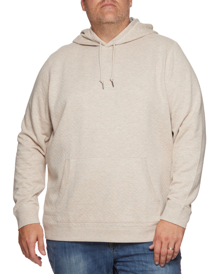 BRADNER SUPER-SOFT QUILTED HOODIE BIG & TALL